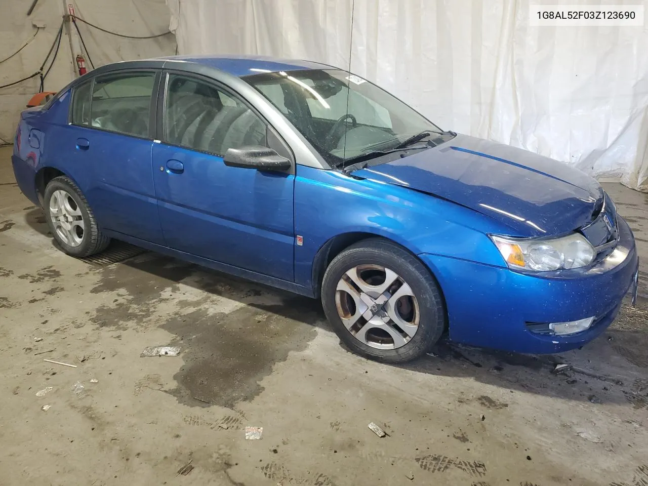 2003 Saturn Ion Level 3 VIN: 1G8AL52F03Z123690 Lot: 72248034