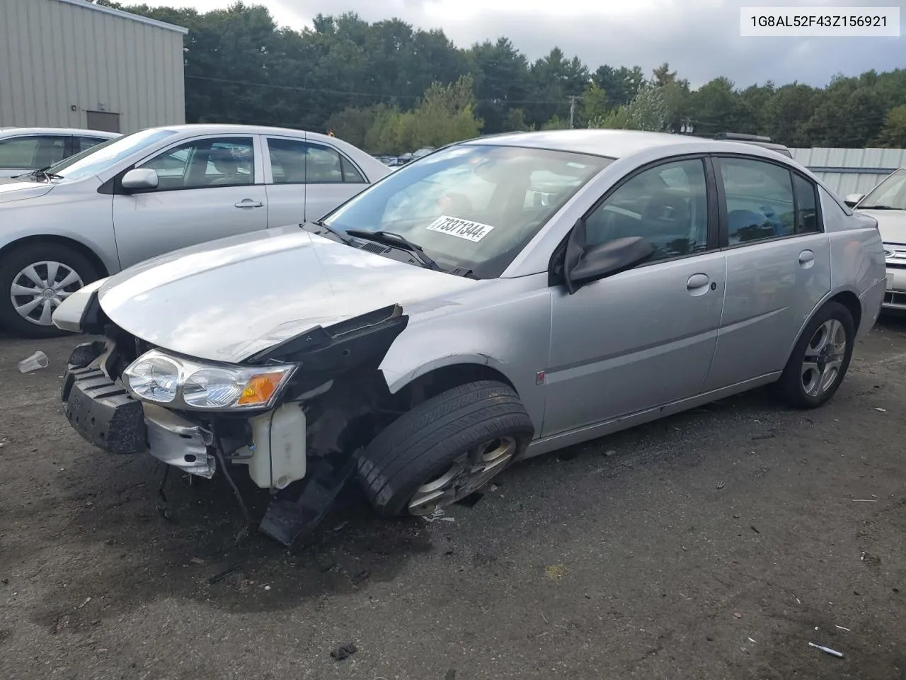 2003 Saturn Ion Level 3 VIN: 1G8AL52F43Z156921 Lot: 73371344