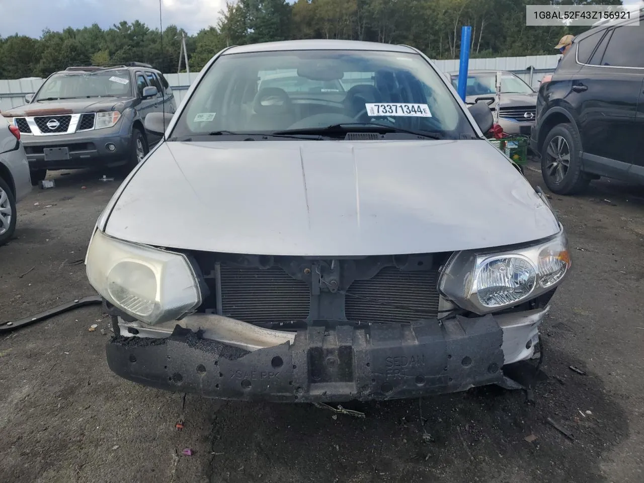 2003 Saturn Ion Level 3 VIN: 1G8AL52F43Z156921 Lot: 73371344