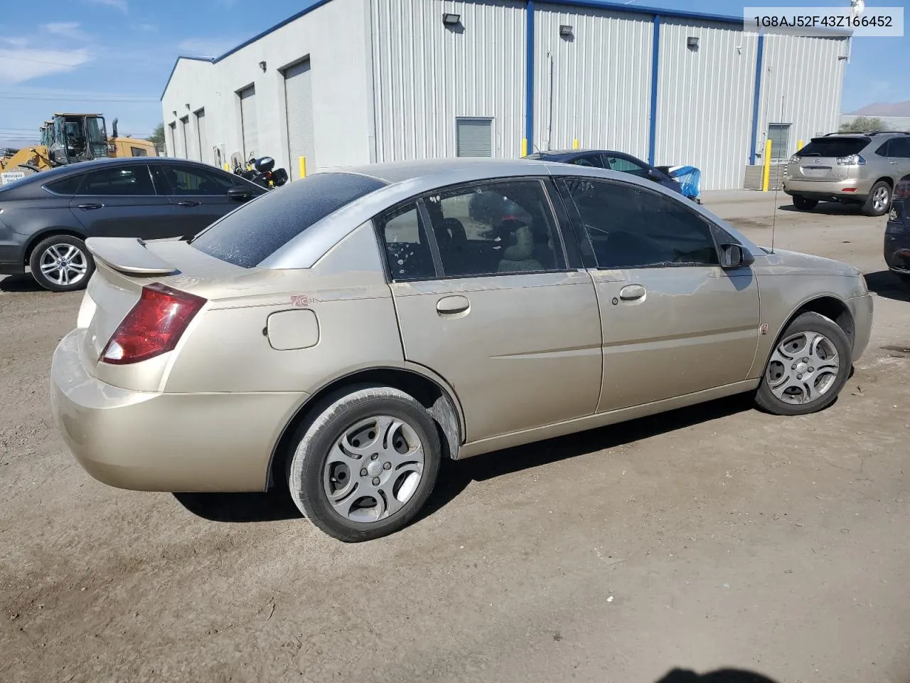 2003 Saturn Ion Level 2 VIN: 1G8AJ52F43Z166452 Lot: 75772414