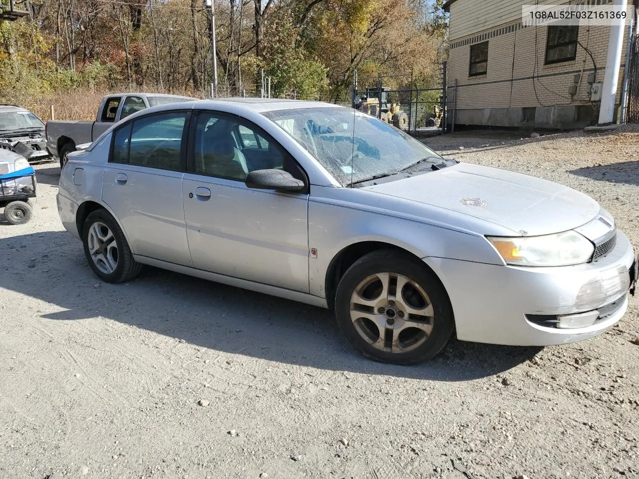 2003 Saturn Ion Level 3 VIN: 1G8AL52F03Z161369 Lot: 78850114