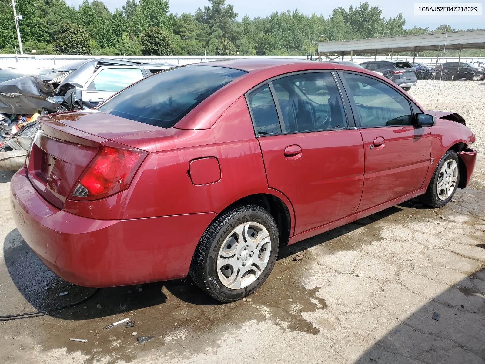 2004 Saturn Ion Level 2 VIN: 1G8AJ52F04Z218029 Lot: 62857474