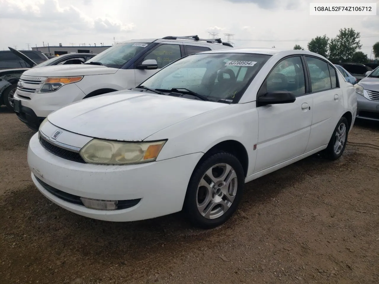 2004 Saturn Ion Level 3 VIN: 1G8AL52F74Z106712 Lot: 63788954