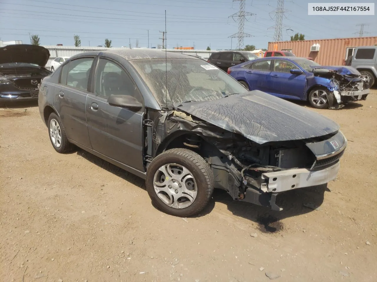 2004 Saturn Ion Level 2 VIN: 1G8AJ52F44Z167554 Lot: 68511094