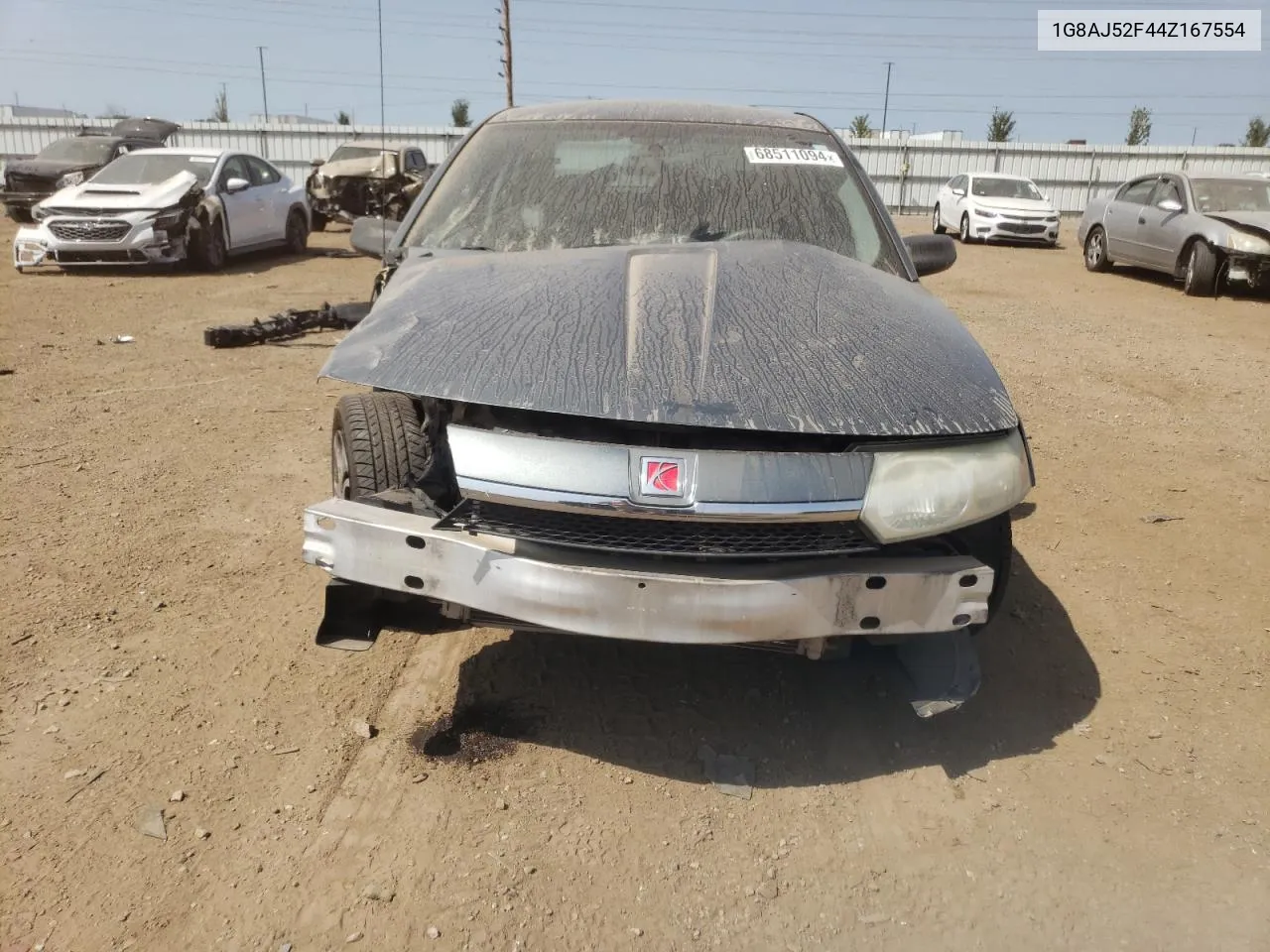 2004 Saturn Ion Level 2 VIN: 1G8AJ52F44Z167554 Lot: 68511094