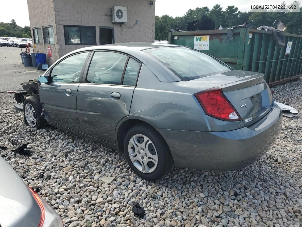 2004 Saturn Ion Level 2 VIN: 1G8AJ52F84Z231692 Lot: 69014164