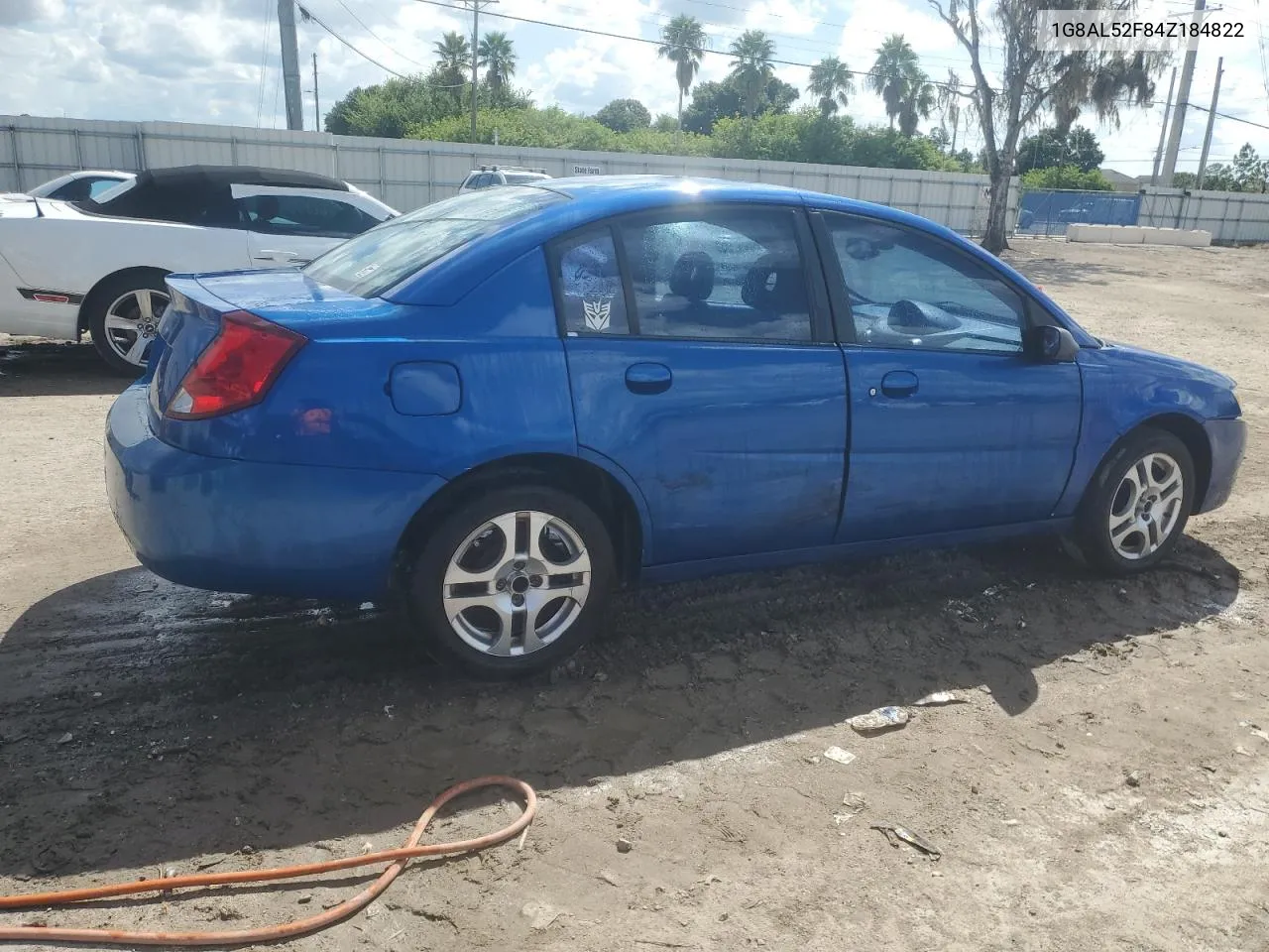 2004 Saturn Ion Level 3 VIN: 1G8AL52F84Z184822 Lot: 72794044