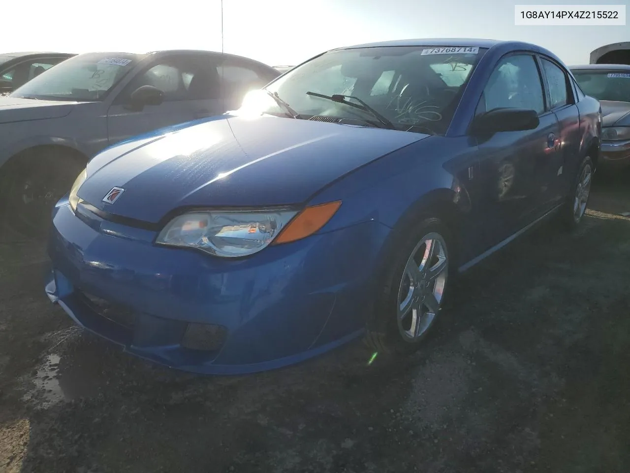 2004 Saturn Ion Redline VIN: 1G8AY14PX4Z215522 Lot: 73768714