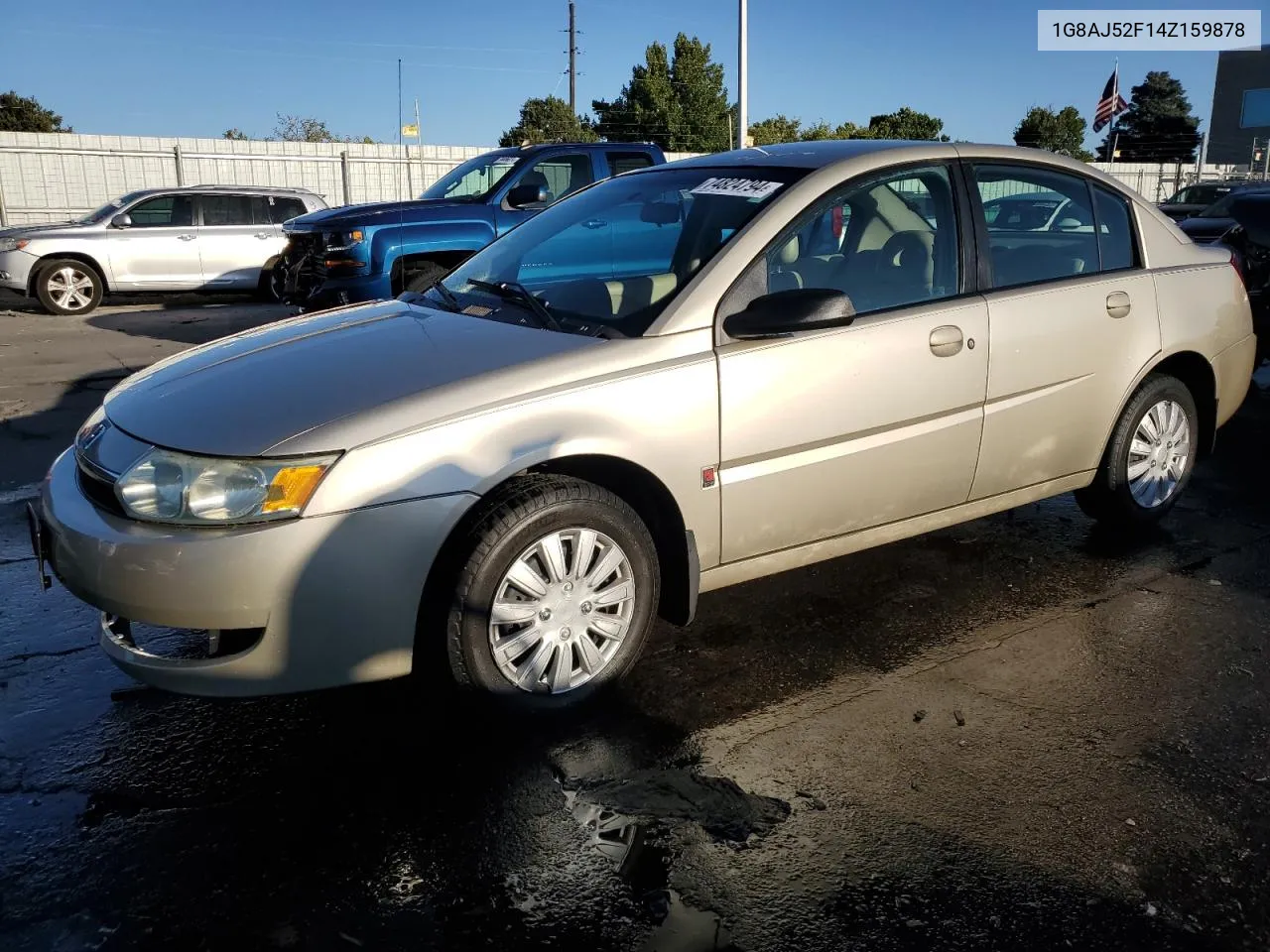 2004 Saturn Ion Level 2 VIN: 1G8AJ52F14Z159878 Lot: 74824794