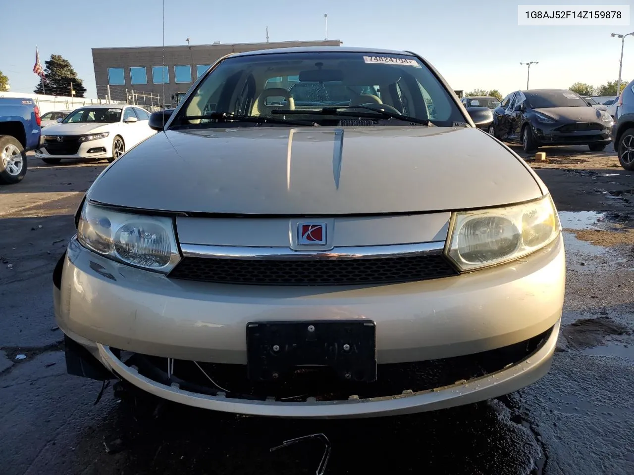 2004 Saturn Ion Level 2 VIN: 1G8AJ52F14Z159878 Lot: 74824794