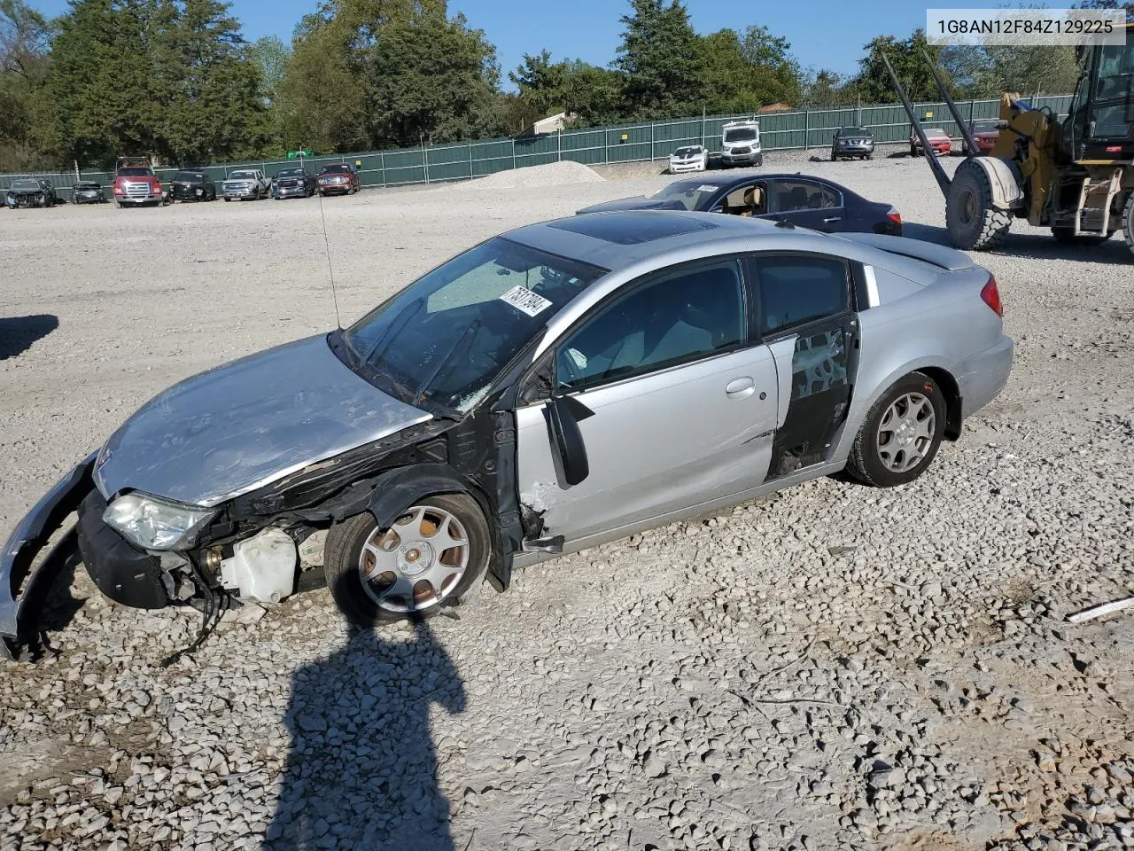 2004 Saturn Ion Level 2 VIN: 1G8AN12F84Z129225 Lot: 75317984