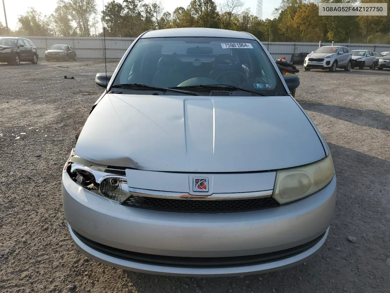 2004 Saturn Ion Level 1 VIN: 1G8AG52F44Z127750 Lot: 75961964