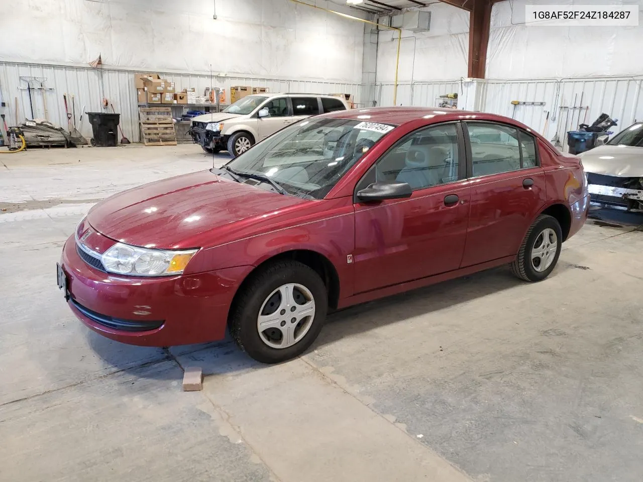 2004 Saturn Ion Level 1 VIN: 1G8AF52F24Z184287 Lot: 76207494