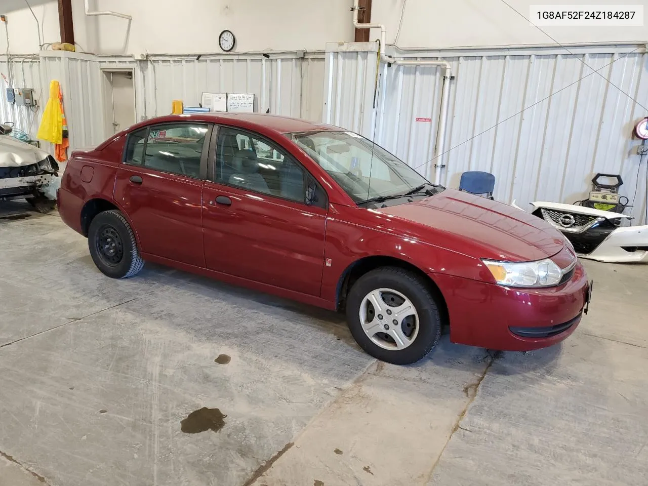 2004 Saturn Ion Level 1 VIN: 1G8AF52F24Z184287 Lot: 76207494