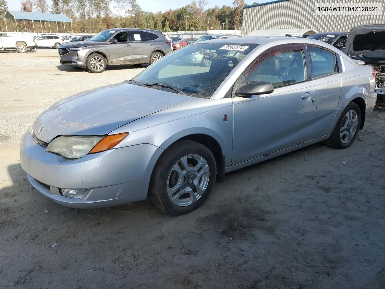 2004 Saturn Ion Level 3 VIN: 1G8AW12F04Z128521 Lot: 78682374