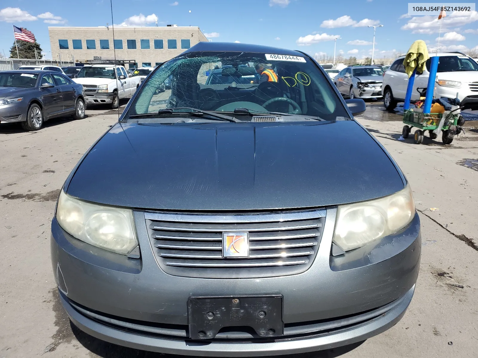 2005 Saturn Ion Level 2 VIN: 1G8AJ54F85Z143692 Lot: 48678444