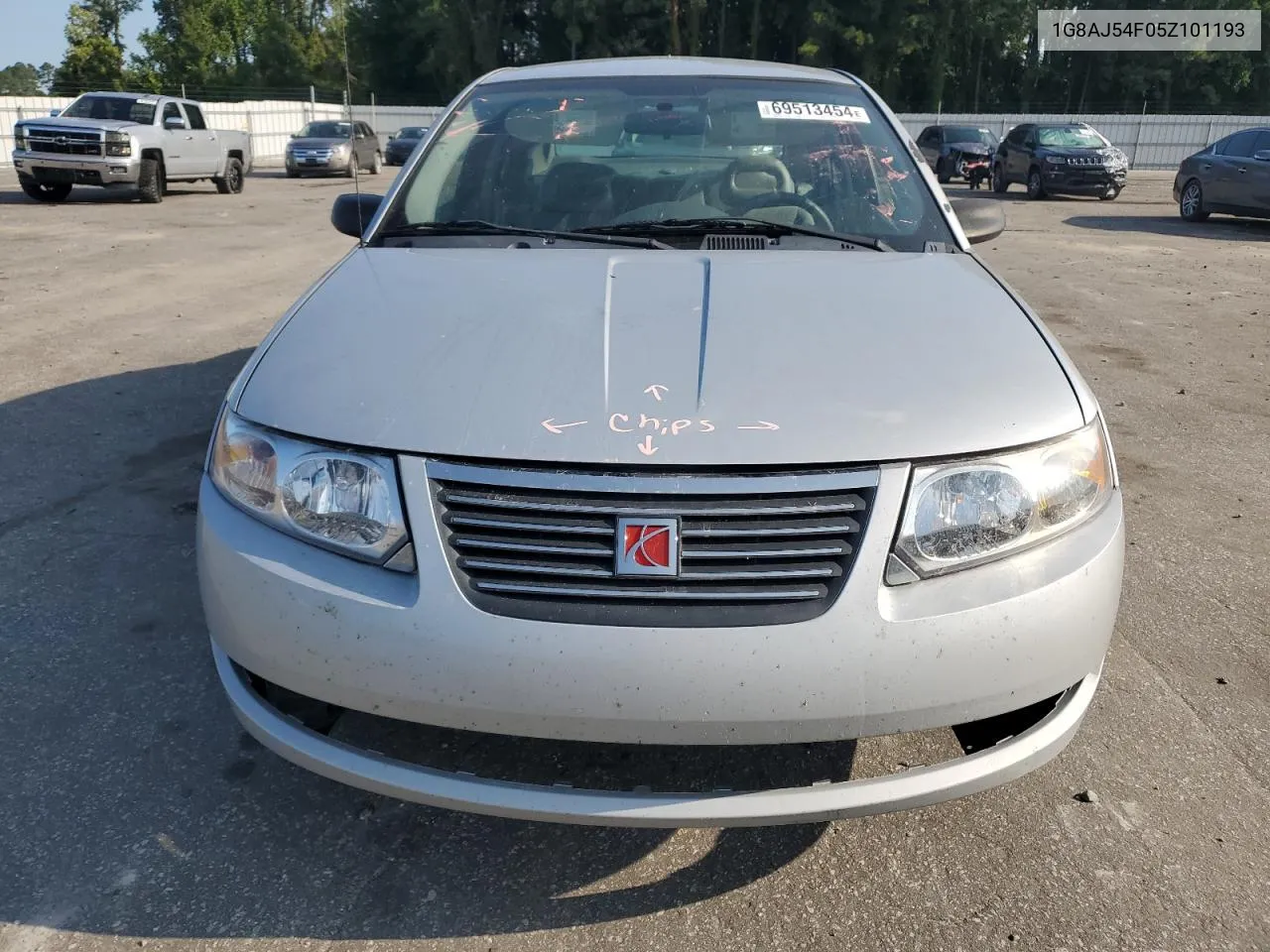 2005 Saturn Ion Level 2 VIN: 1G8AJ54F05Z101193 Lot: 69513454