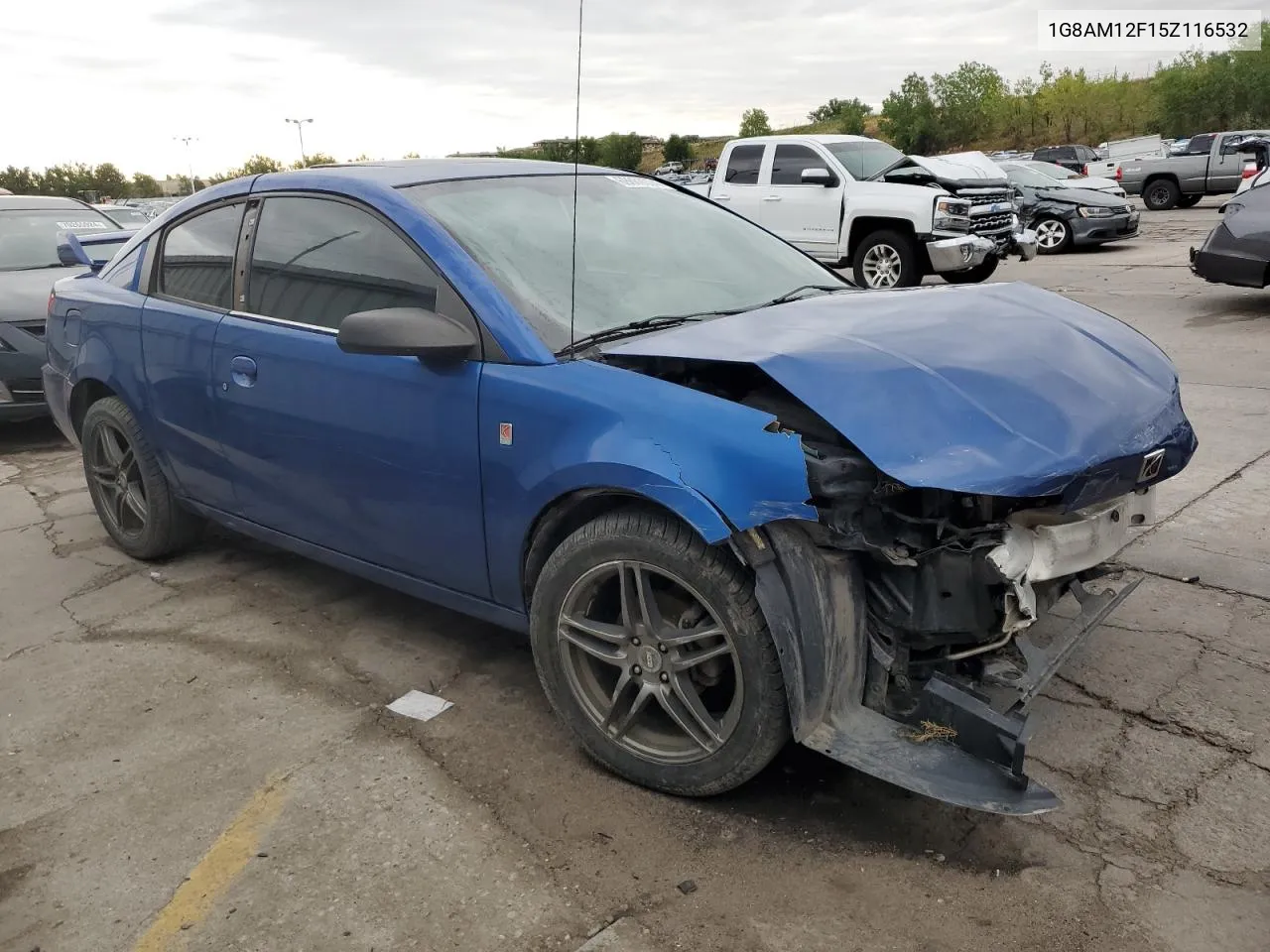 2005 Saturn Ion Level 2 VIN: 1G8AM12F15Z116532 Lot: 69869074