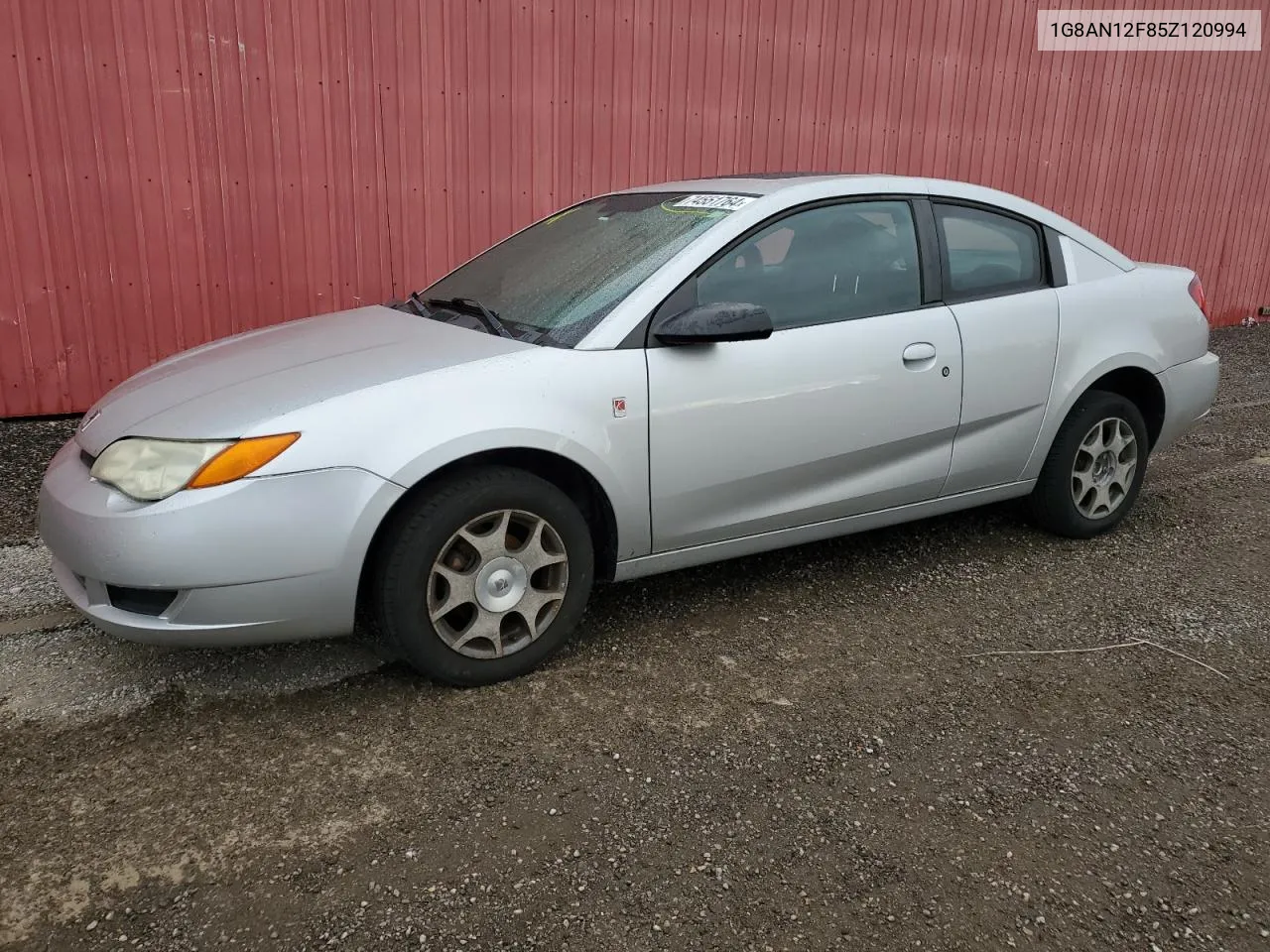 2005 Saturn Ion Level 2 VIN: 1G8AN12F85Z120994 Lot: 74551764