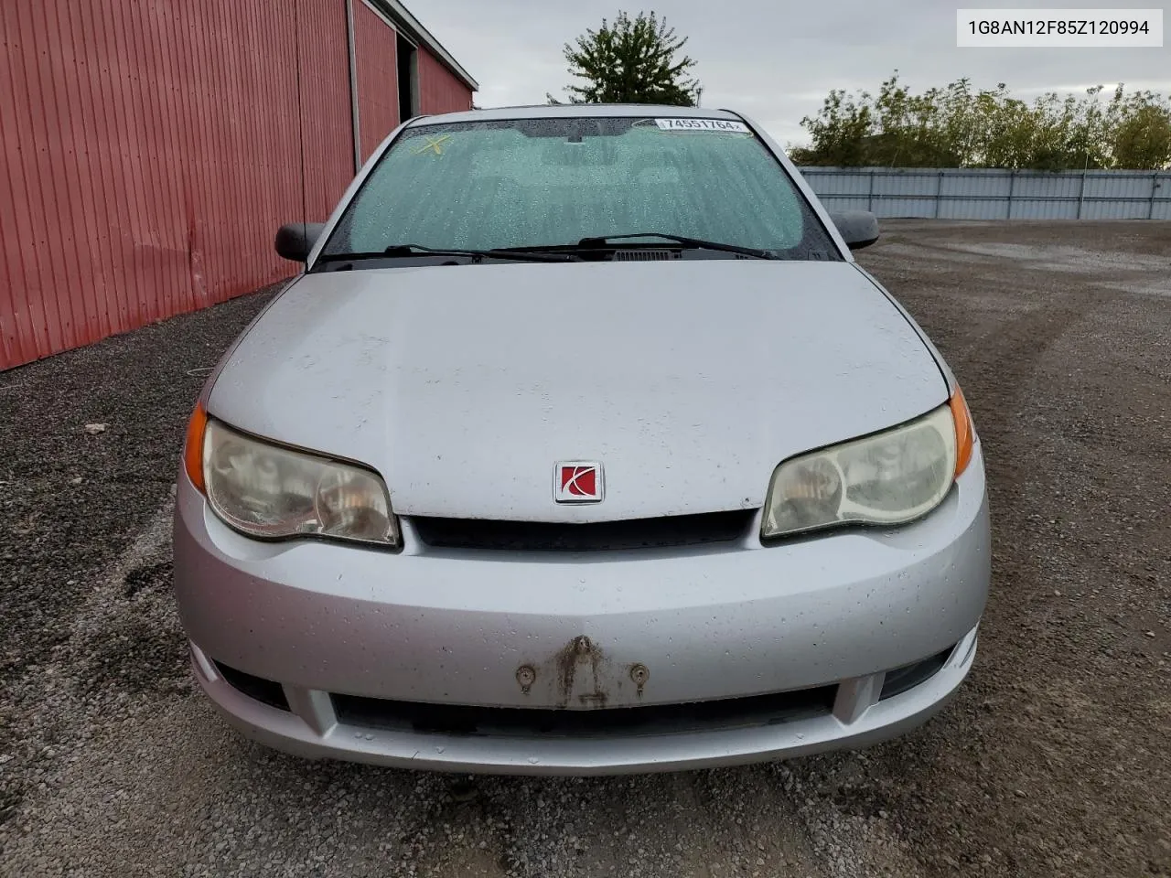 2005 Saturn Ion Level 2 VIN: 1G8AN12F85Z120994 Lot: 74551764