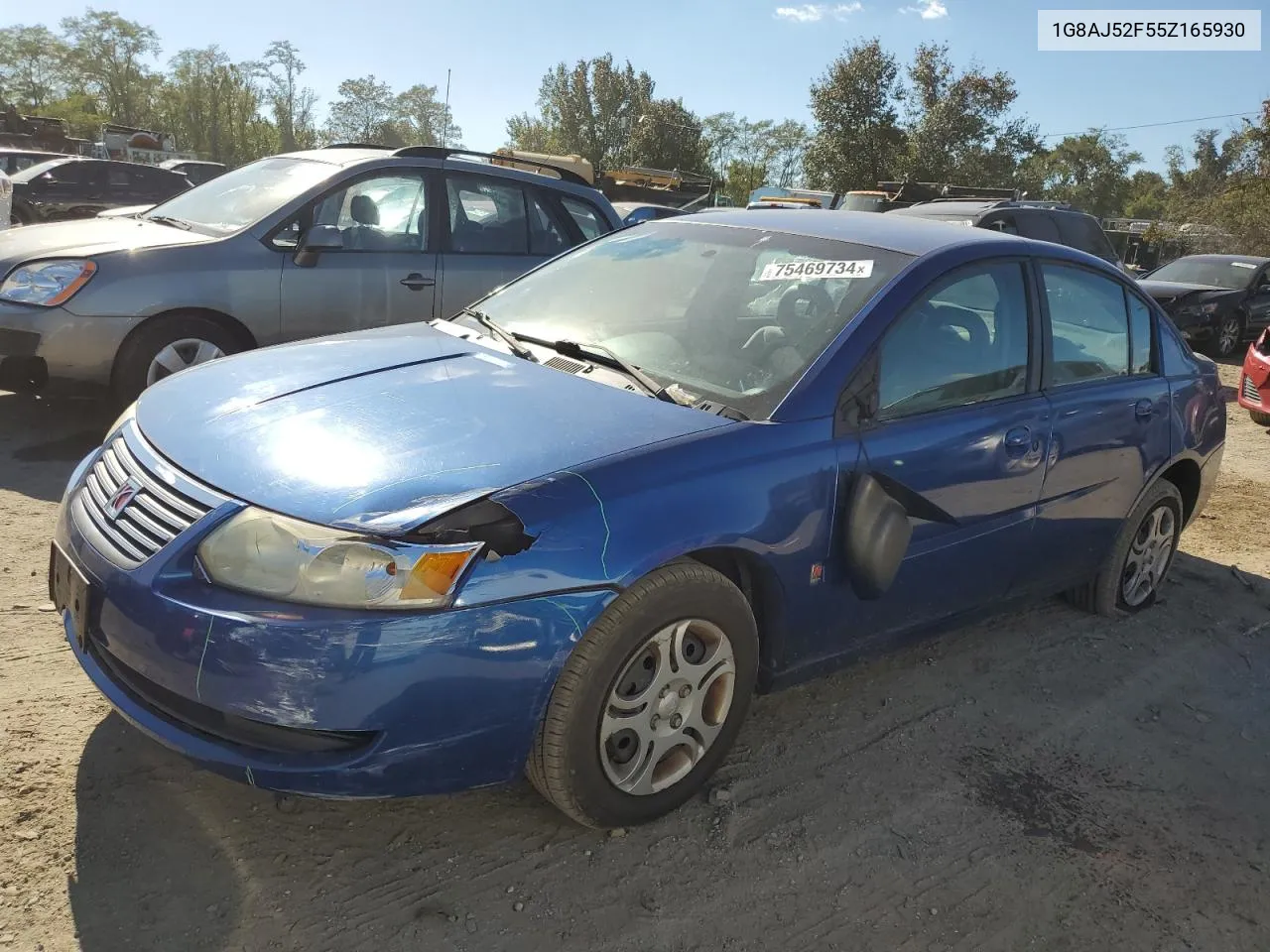 2005 Saturn Ion Level 2 VIN: 1G8AJ52F55Z165930 Lot: 75469734