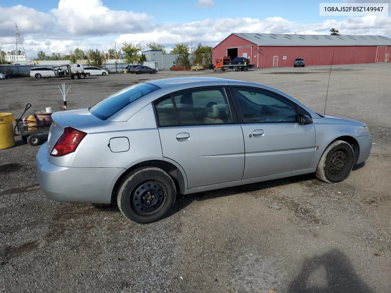 2005 Saturn Ion Level 2 VIN: 1G8AJ52F85Z149947 Lot: 75713754