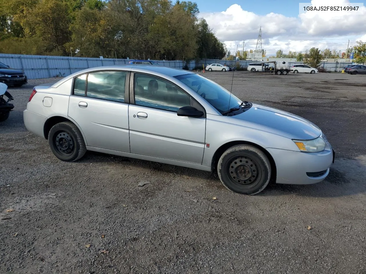 2005 Saturn Ion Level 2 VIN: 1G8AJ52F85Z149947 Lot: 75713754