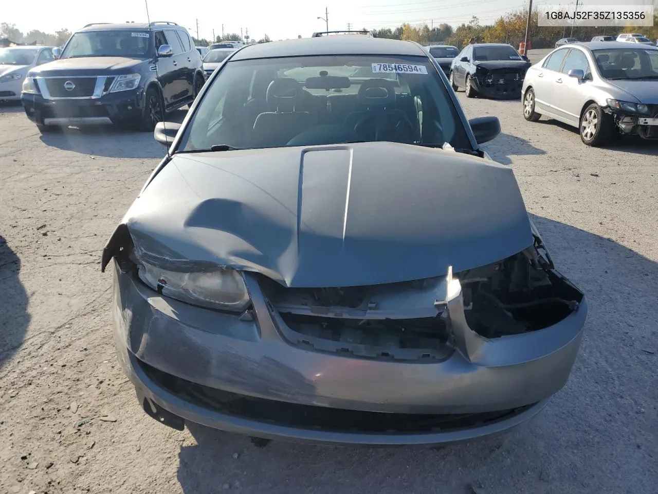 2005 Saturn Ion Level 2 VIN: 1G8AJ52F35Z135356 Lot: 78546594