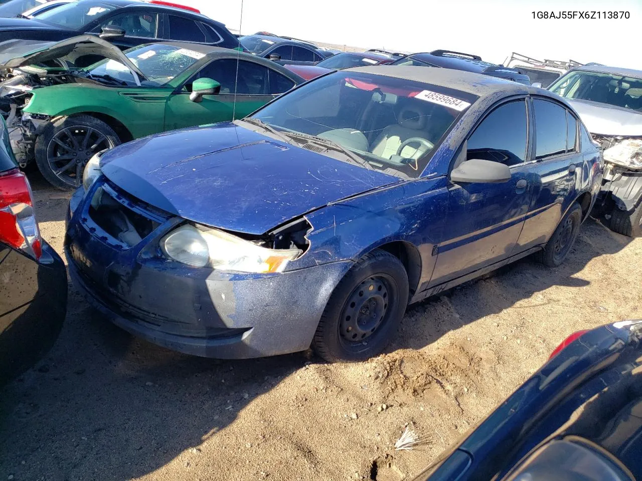 2006 Saturn Ion Level 2 VIN: 1G8AJ55FX6Z113870 Lot: 48599684