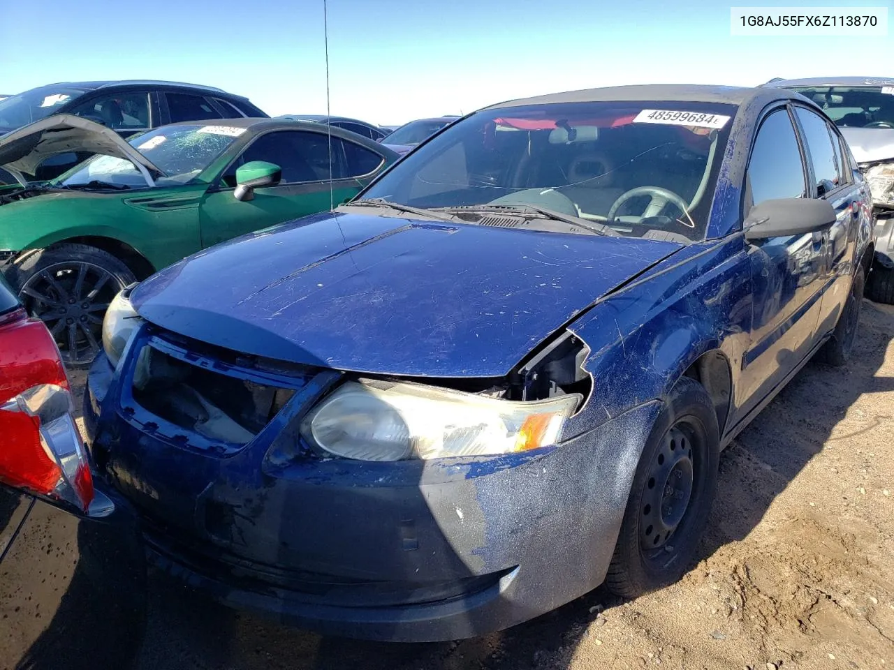 2006 Saturn Ion Level 2 VIN: 1G8AJ55FX6Z113870 Lot: 48599684