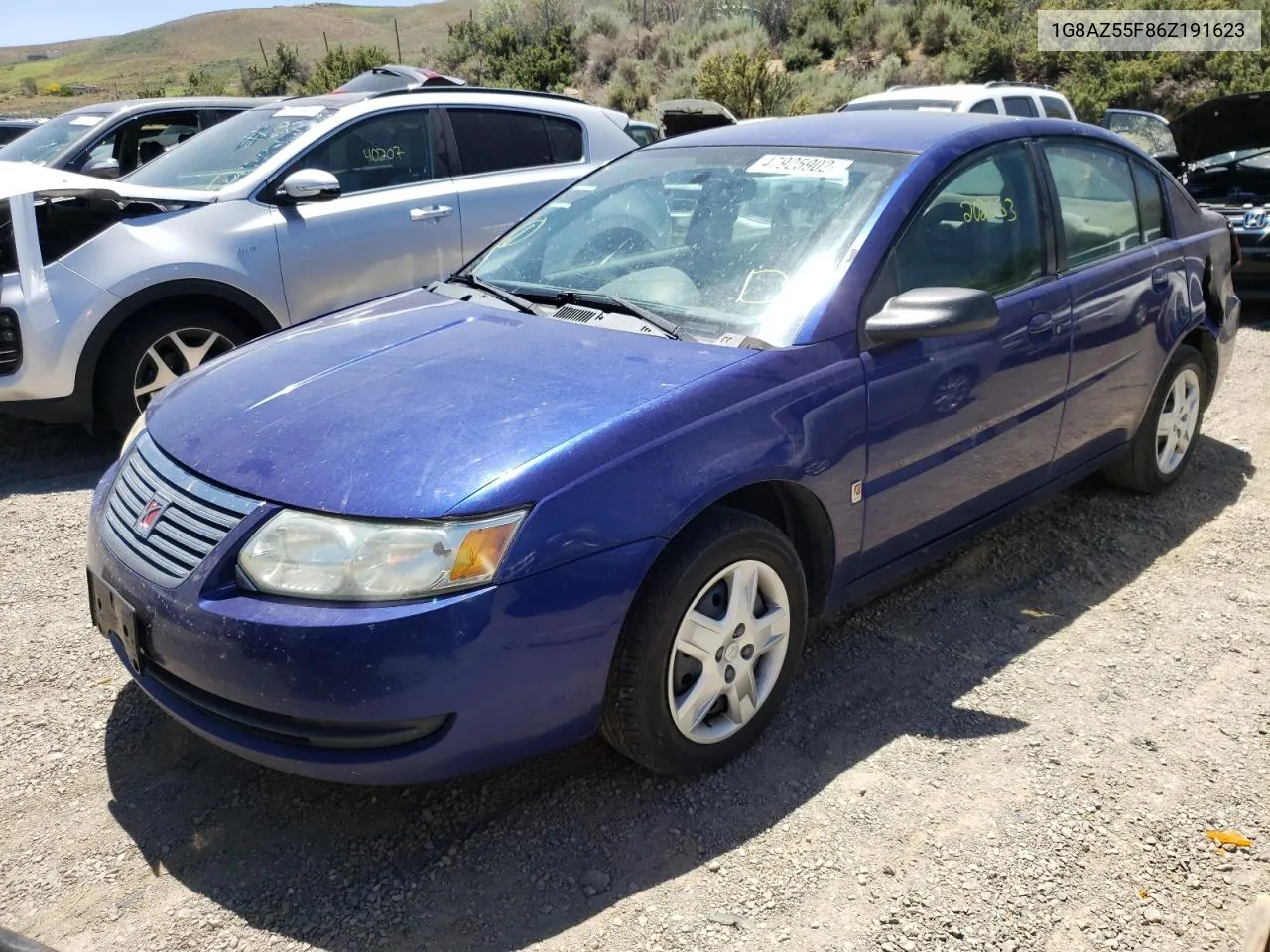 2006 Saturn Ion Level 2 VIN: 1G8AZ55F86Z191623 Lot: 55947974