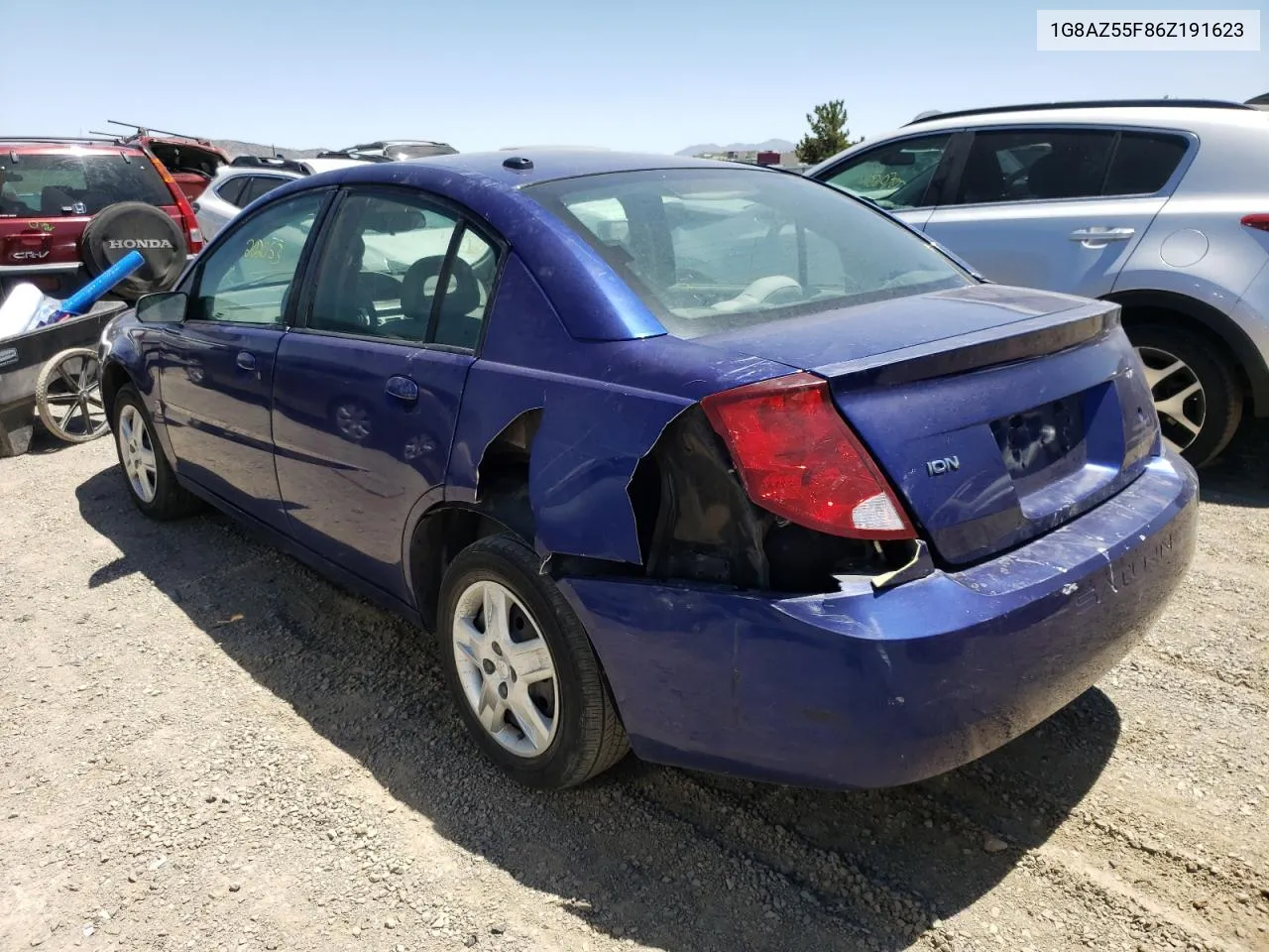 2006 Saturn Ion Level 2 VIN: 1G8AZ55F86Z191623 Lot: 55947974