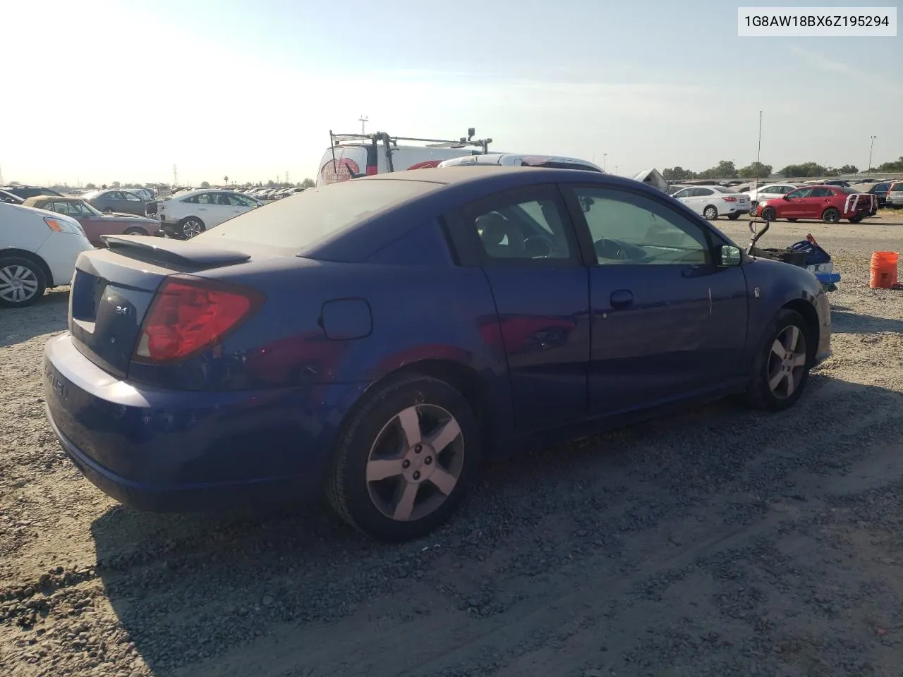 2006 Saturn Ion Level 3 VIN: 1G8AW18BX6Z195294 Lot: 59573824