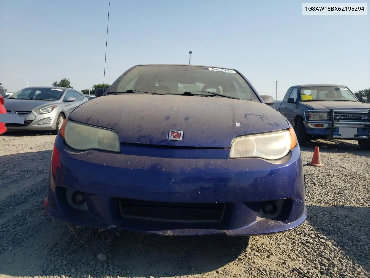 2006 Saturn Ion Level 3 VIN: 1G8AW18BX6Z195294 Lot: 59573824