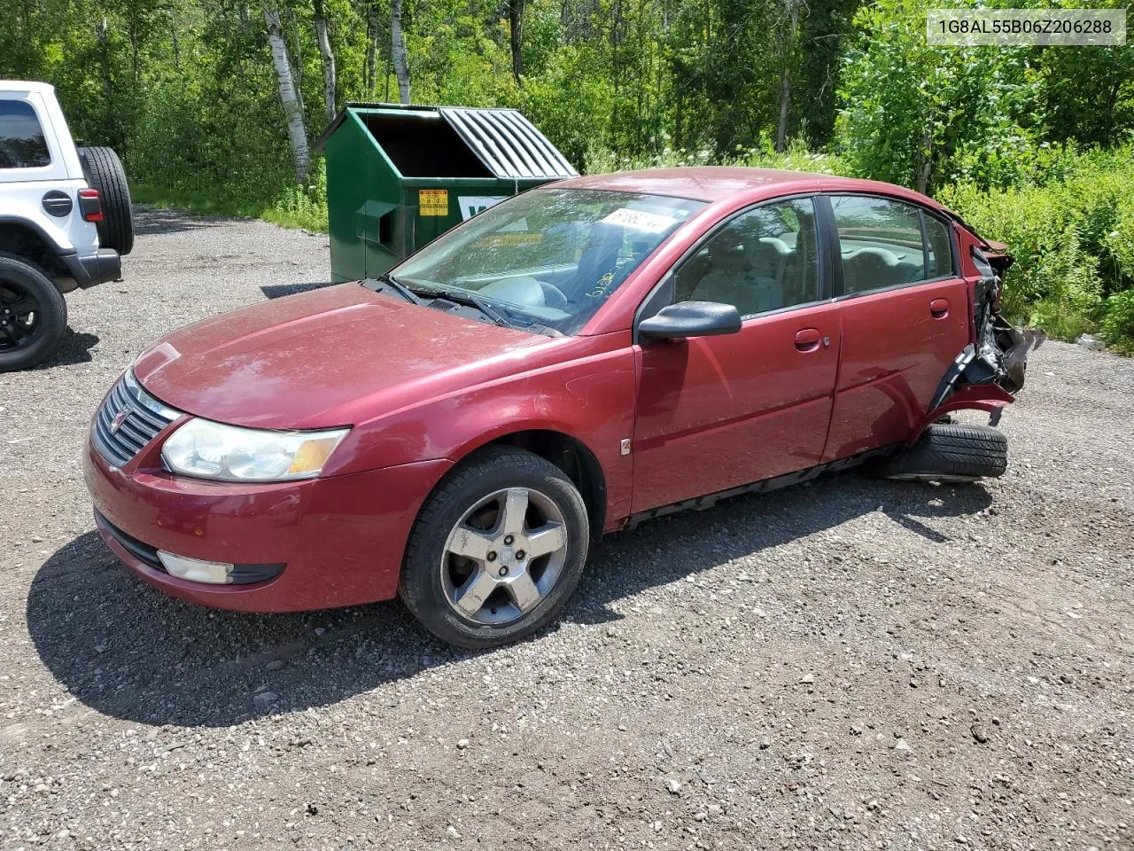 2006 Saturn Ion Level 3 VIN: 1G8AL55B06Z206288 Lot: 61862744