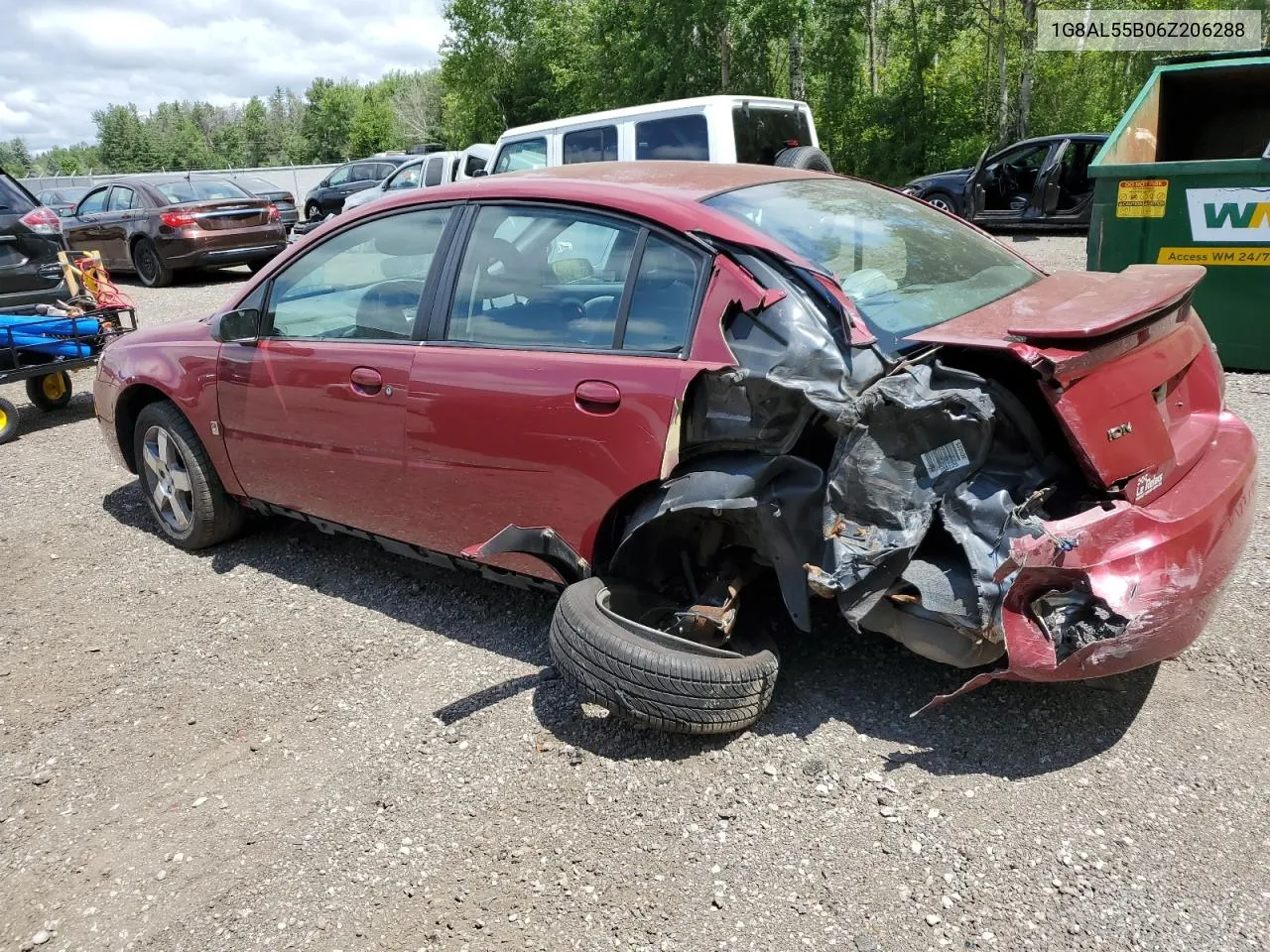 2006 Saturn Ion Level 3 VIN: 1G8AL55B06Z206288 Lot: 61862744