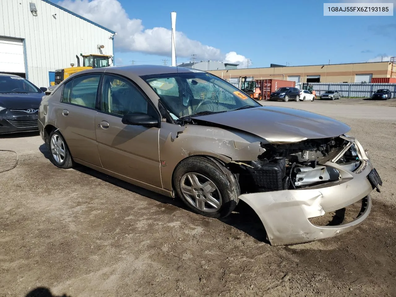 2006 Saturn Ion Level 2 VIN: 1G8AJ55FX6Z193185 Lot: 63416224