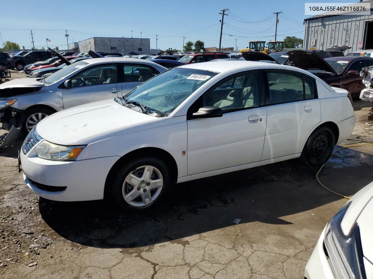 2006 Saturn Ion Level 2 VIN: 1G8AJ55F46Z116876 Lot: 69467074