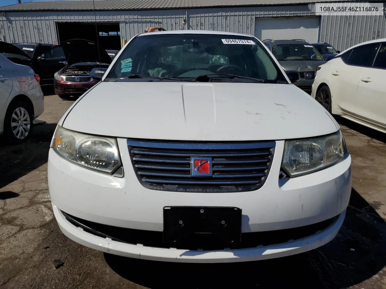 2006 Saturn Ion Level 2 VIN: 1G8AJ55F46Z116876 Lot: 69467074