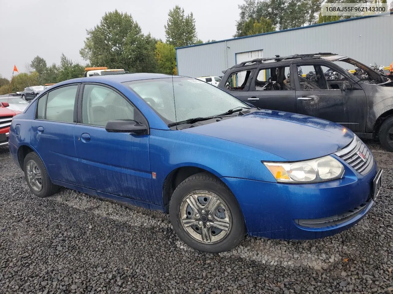 2006 Saturn Ion Level 2 VIN: 1G8AJ55F96Z143300 Lot: 69671344