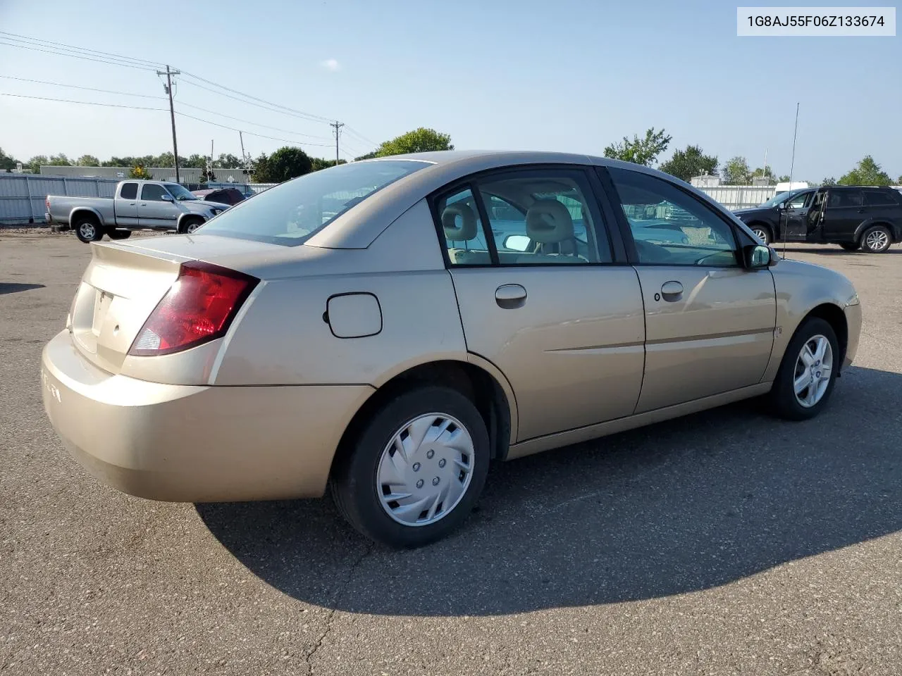 2006 Saturn Ion Level 2 VIN: 1G8AJ55F06Z133674 Lot: 70101484