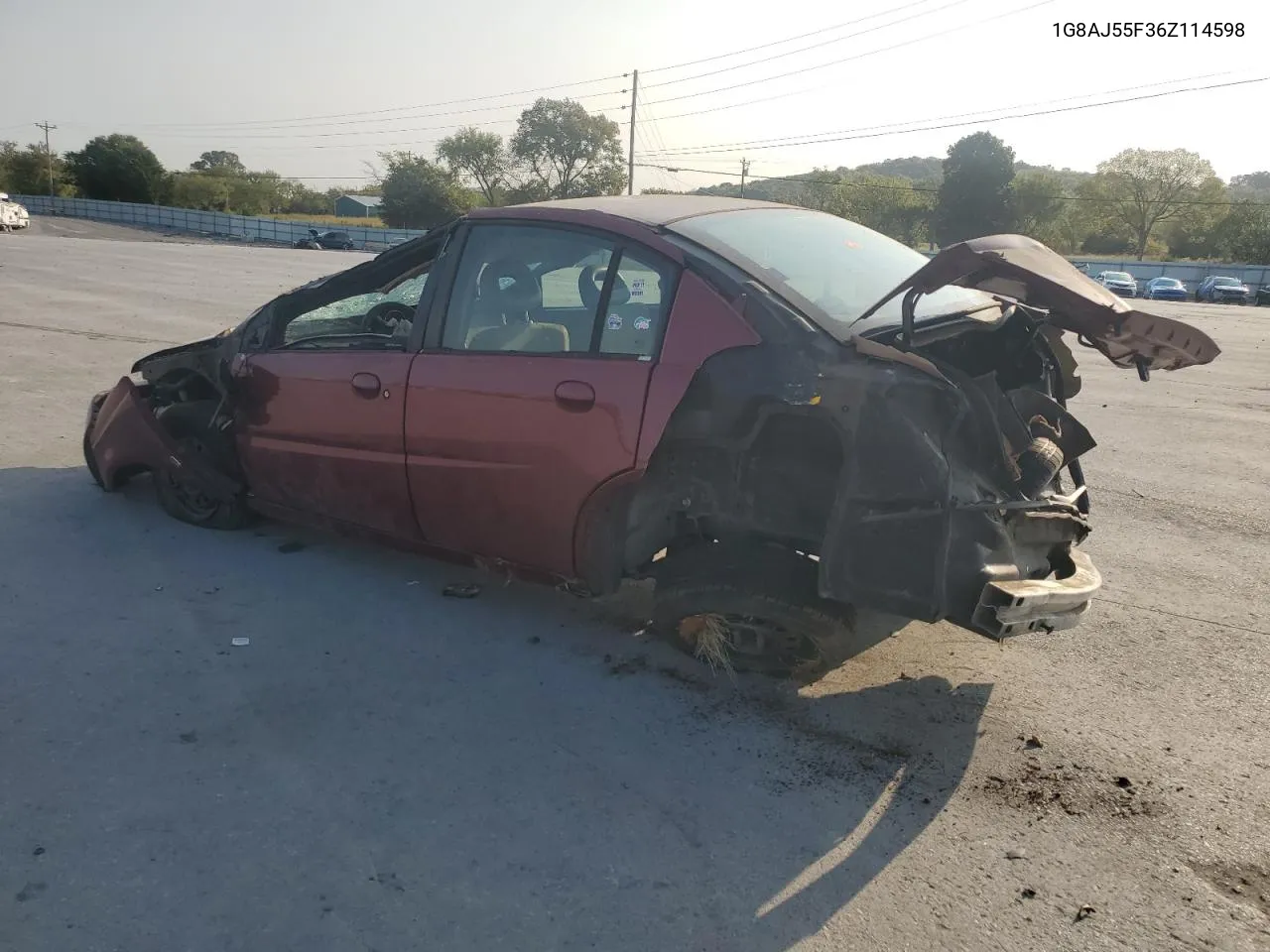 2006 Saturn Ion Level 2 VIN: 1G8AJ55F36Z114598 Lot: 70782294