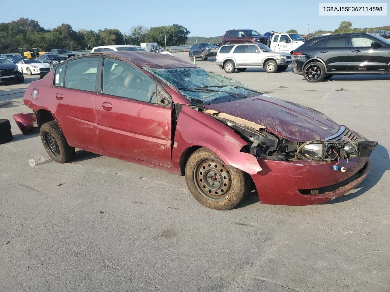 2006 Saturn Ion Level 2 VIN: 1G8AJ55F36Z114598 Lot: 70782294