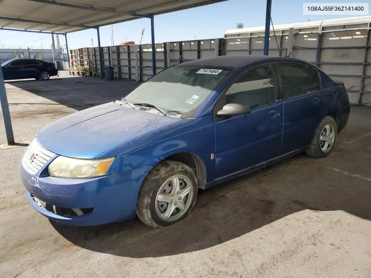 2006 Saturn Ion Level 2 VIN: 1G8AJ55F36Z141400 Lot: 71471464