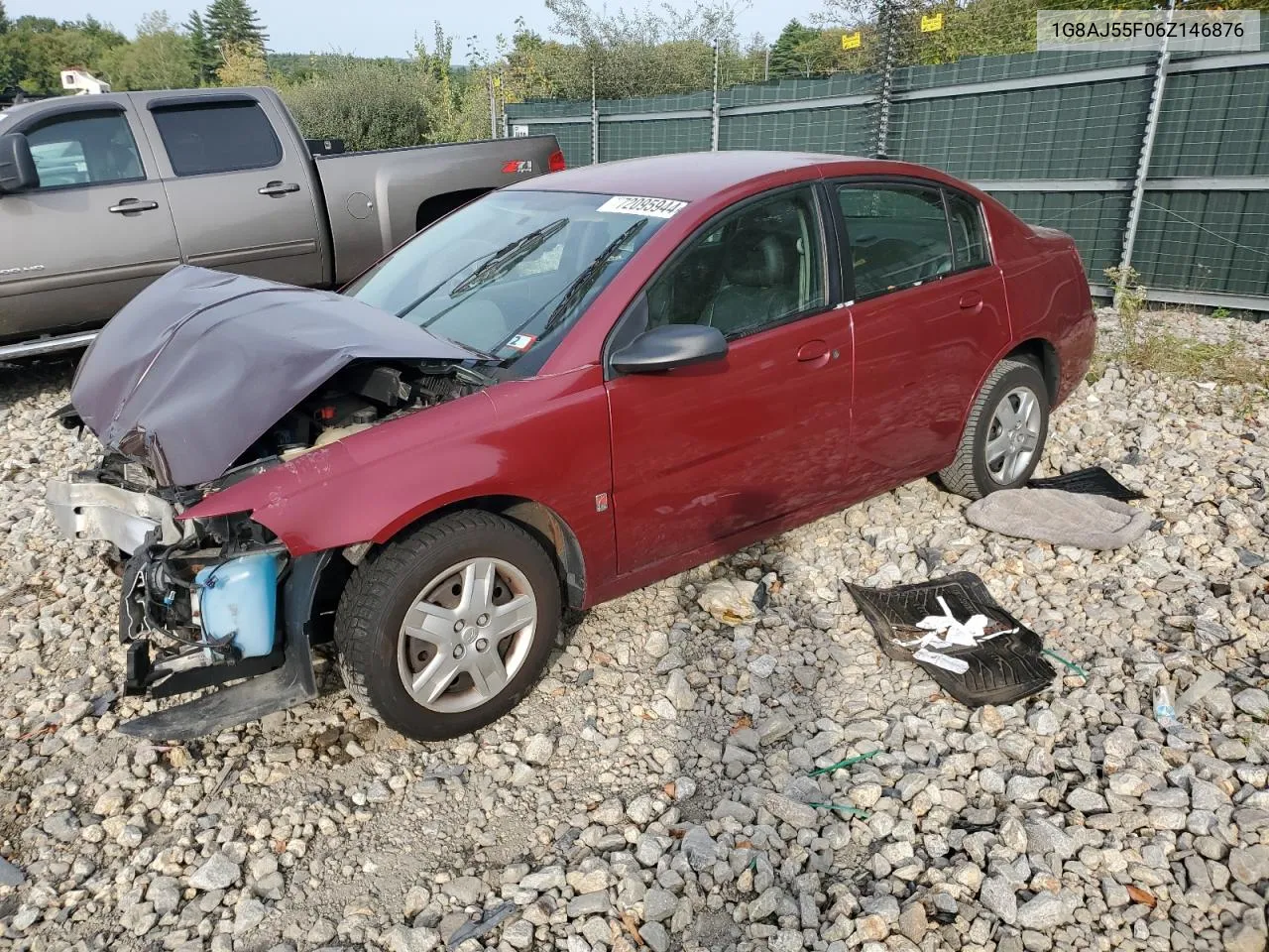 2006 Saturn Ion Level 2 VIN: 1G8AJ55F06Z146876 Lot: 72095944