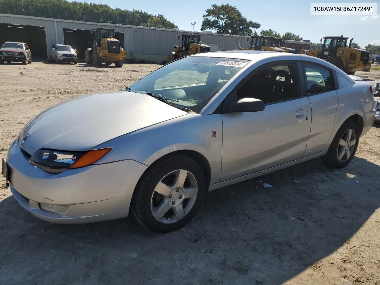 2006 Saturn Ion Level 3 VIN: 1G8AW15F86Z172491 Lot: 73572334