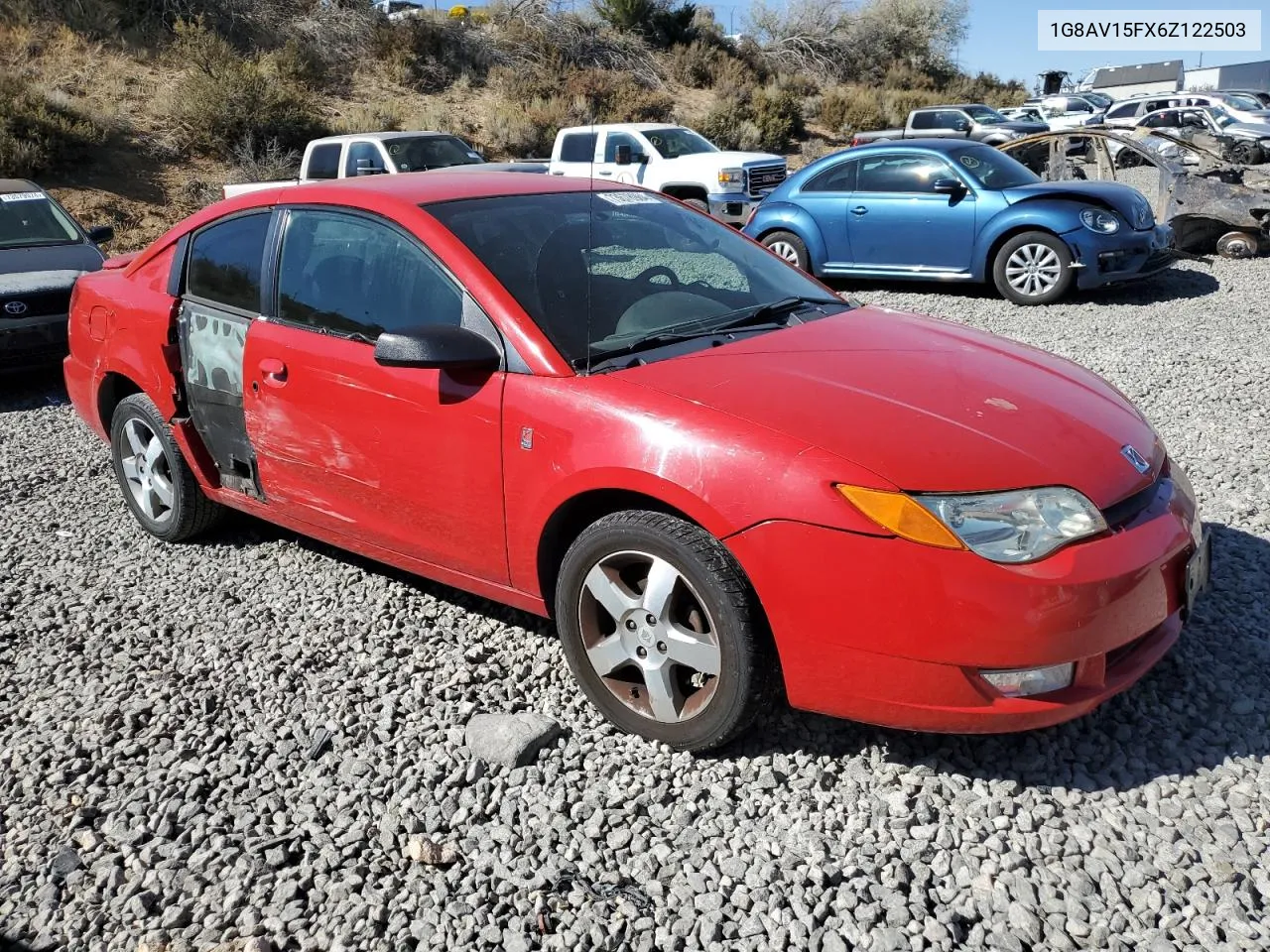 2006 Saturn Ion Level 3 VIN: 1G8AV15FX6Z122503 Lot: 73678984