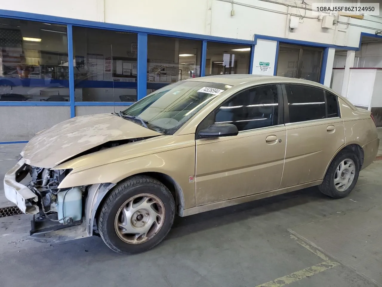 2006 Saturn Ion Level 2 VIN: 1G8AJ55F86Z124950 Lot: 74528594