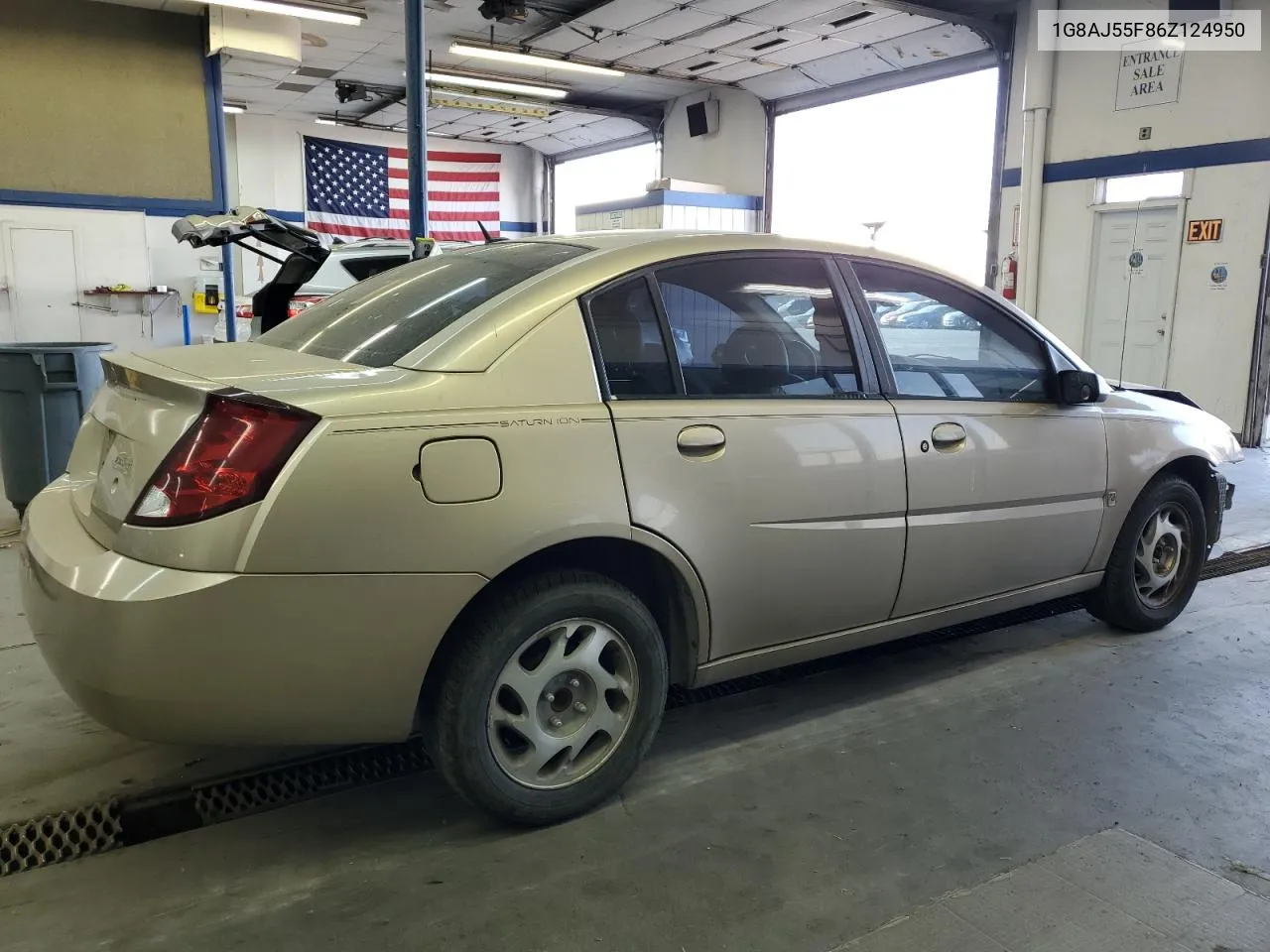 2006 Saturn Ion Level 2 VIN: 1G8AJ55F86Z124950 Lot: 74528594