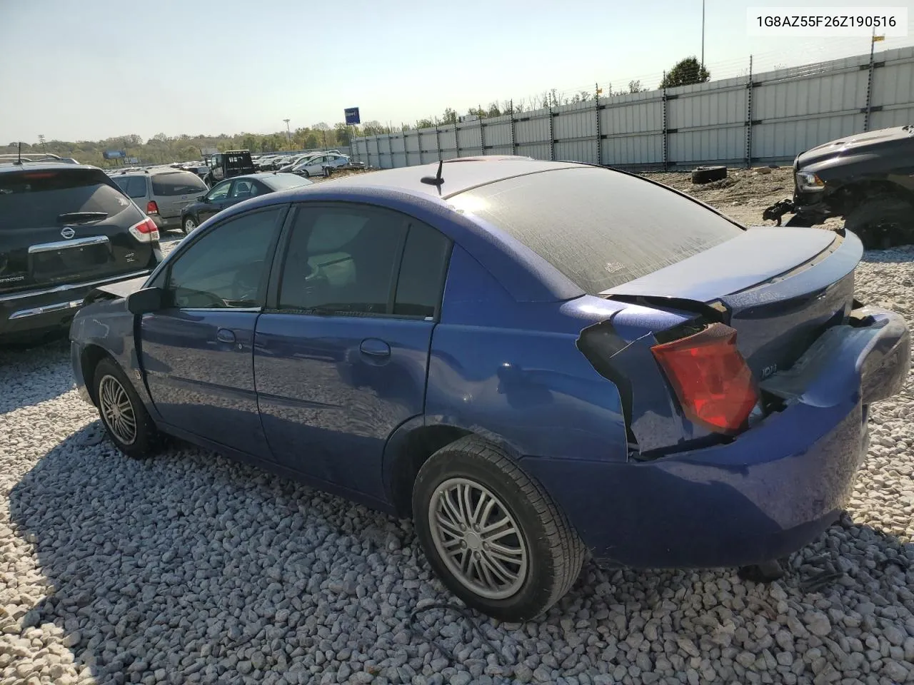 2006 Saturn Ion Level 2 VIN: 1G8AZ55F26Z190516 Lot: 75488584